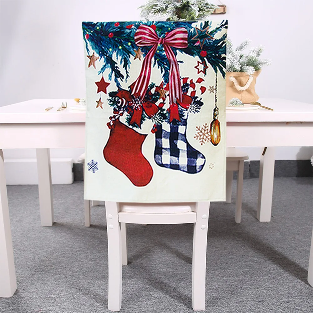 For Party Chair Cover Christmas Chair Cover Chair Cover Christmas Decor Polyester Wreath Christmas Decoration Brand New
For Party Chair Cover Christmas Chair Cover Chair Cover Christmas Decor Polyester Wreath Christmas Decoration Brand New