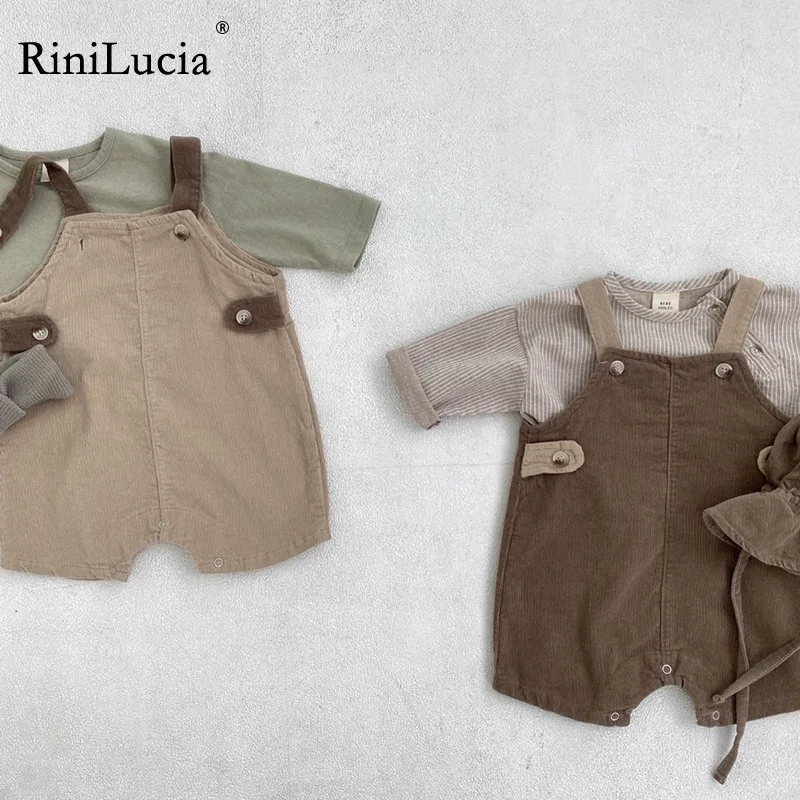 RiniLucia Autumn Newborn Baby Girls Boy Corduroy Sleeveless Suspender Rompers Jumpsuits Toddler Kids Overalls Clothes Outfits
RiniLucia Autumn Newborn Baby Girls Boy Corduroy Sleeveless Suspender Rompers Jumpsuits Toddler Kids Overalls Clothes Outfits