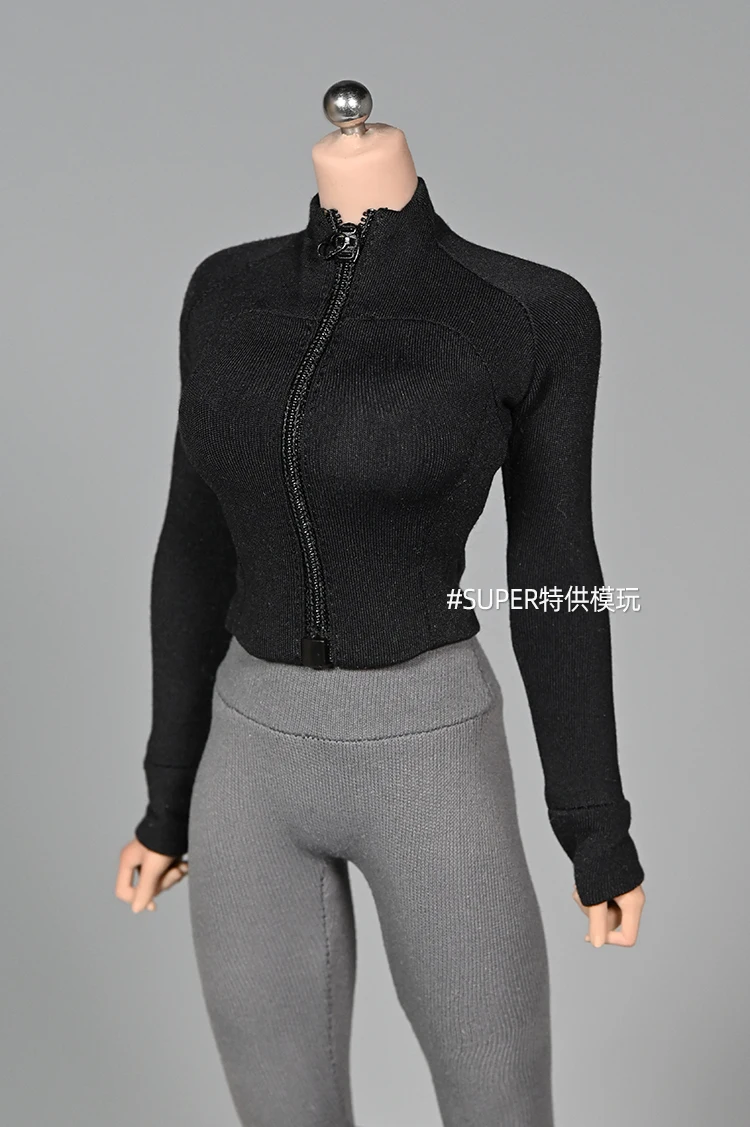 1/6 Female Soldier Yoga Suit Tight Elastic Top Tight Coat for 12 Inches Figures 
1/6 Female Soldier Yoga Suit Tight Elastic Top Tight Coat for 12 Inches Figures