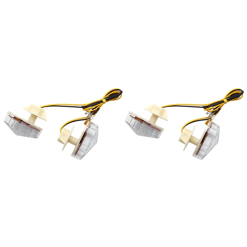 4X Motorcycle Flush Mount Turn Signals Light LED Flasher Indicator Lamp Blinker Light For Kawasaki Zx6r Zx7r Clear
4X Motorcycle Flush Mount Turn Signals Light LED Flasher Indicator Lamp Blinker Light For Kawasaki Zx6r Zx7r Clear