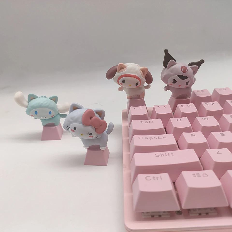 Sanrio Kuromi Cinnamorol моя мелодия механическая клавиатура колпачки для ключей вишня Diy ремесленник милый аниме колпачок для ключей фигурка кукла
Sanrio Kuromi Cinnamorol моя мелодия механическая клавиатура колпачки для ключей вишня Diy ремесленник милый аниме колпачок для ключей фигурка кукла