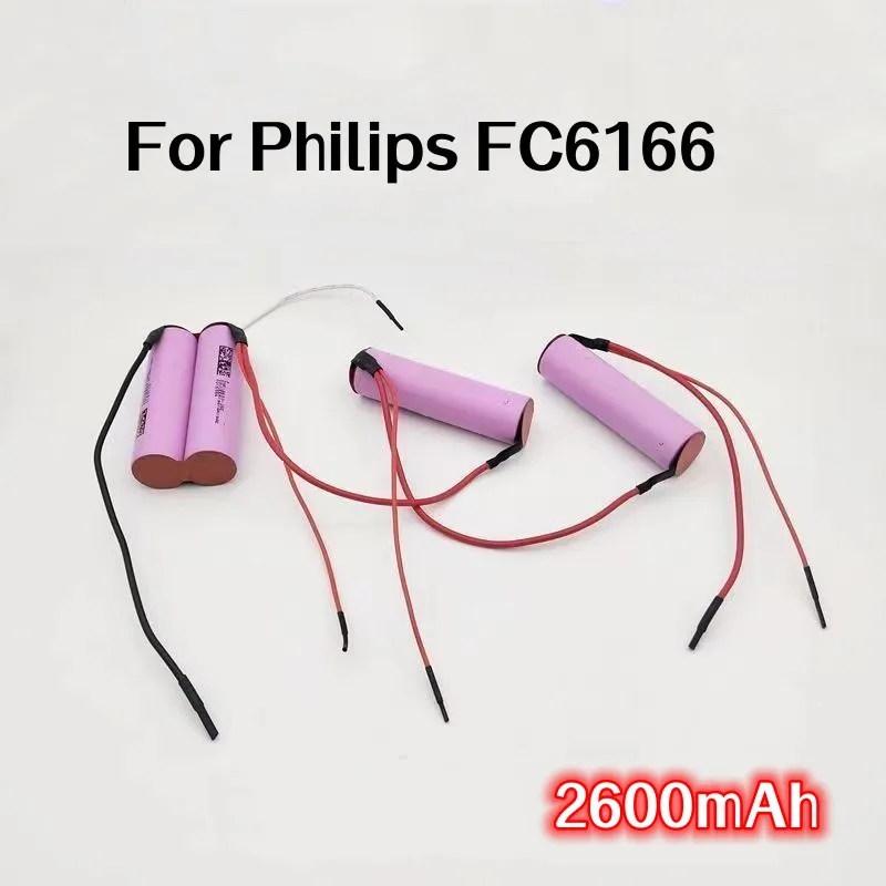 2600mAh For Philips FC6166 Vacuum cleaner battery Newly upgraded accessories for perfect compatibility
2600mAh For Philips FC6166 Vacuum cleaner battery Newly upgraded accessories for perfect compatibility