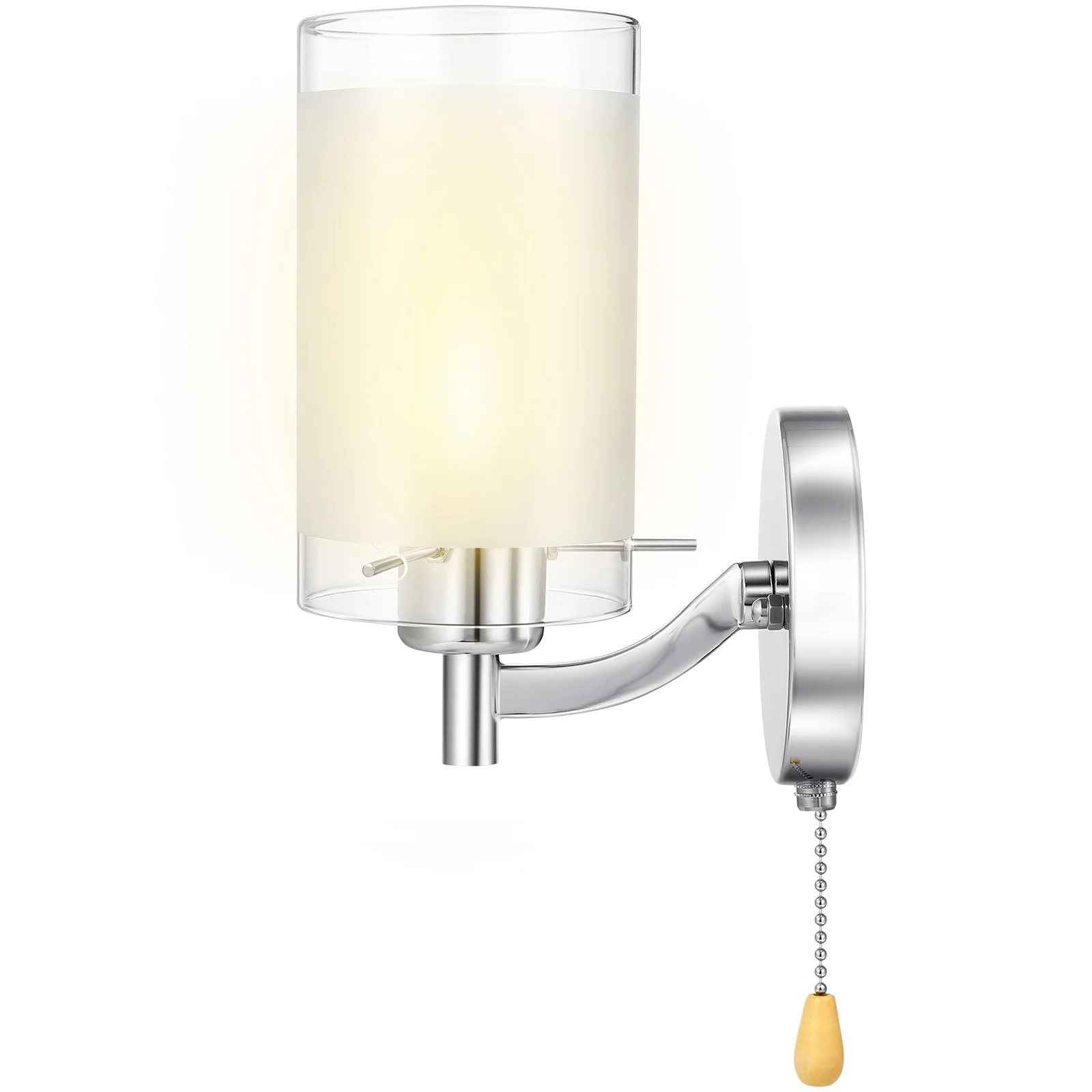 Wall Lamp Modern Style Glass Shade Wall Light Sconce for Bedroom Bathroom Living Room Hallway
Wall Lamp Modern Style Glass Shade Wall Light Sconce for Bedroom Bathroom Living Room Hallway