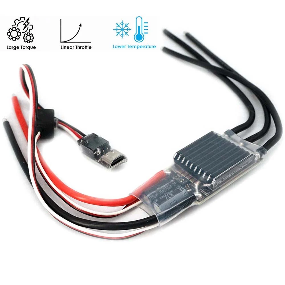 Rhino ESC Mini Comp Crawler ESC AM32 80A 2-8S BEC 10A 5.2~8.2V Electronic Speed Controller For Traxxas TRX4 Axial SCX10 RC Cars
Rhino ESC Mini Comp Crawler ESC AM32 80A 2-8S BEC 10A 5.2~8.2V Electronic Speed Controller For Traxxas TRX4 Axial SCX10 RC Cars