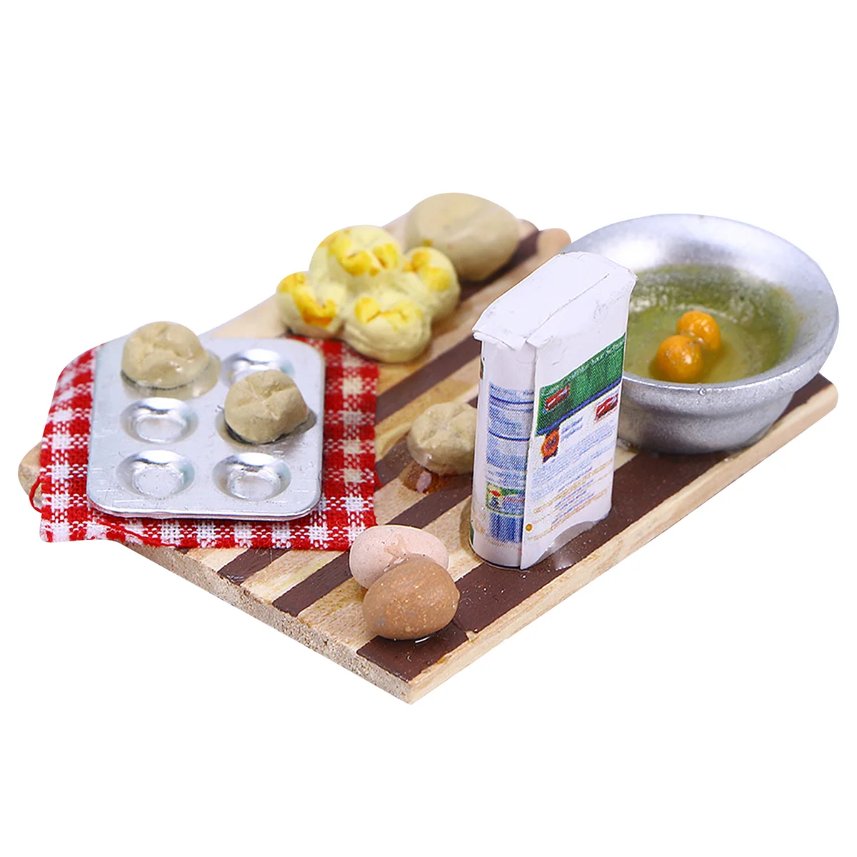 1:12 mini house eggs Food Kitchen Miniature Milk Bread On Board Mini Furniture Model Pastry Station Toy Decor
1:12 mini house eggs Food Kitchen Miniature Milk Bread On Board Mini Furniture Model Pastry Station Toy Decor