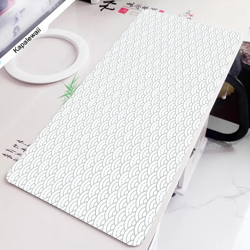 Large White LineMousepad Mouse Pad Gamer XXXL Locking Edge Mouse Mat Home Office Table Carpet Rubber Keyboard Pads 50x100cm
Large White LineMousepad Mouse Pad Gamer XXXL Locking Edge Mouse Mat Home Office Table Carpet Rubber Keyboard Pads 50x100cm