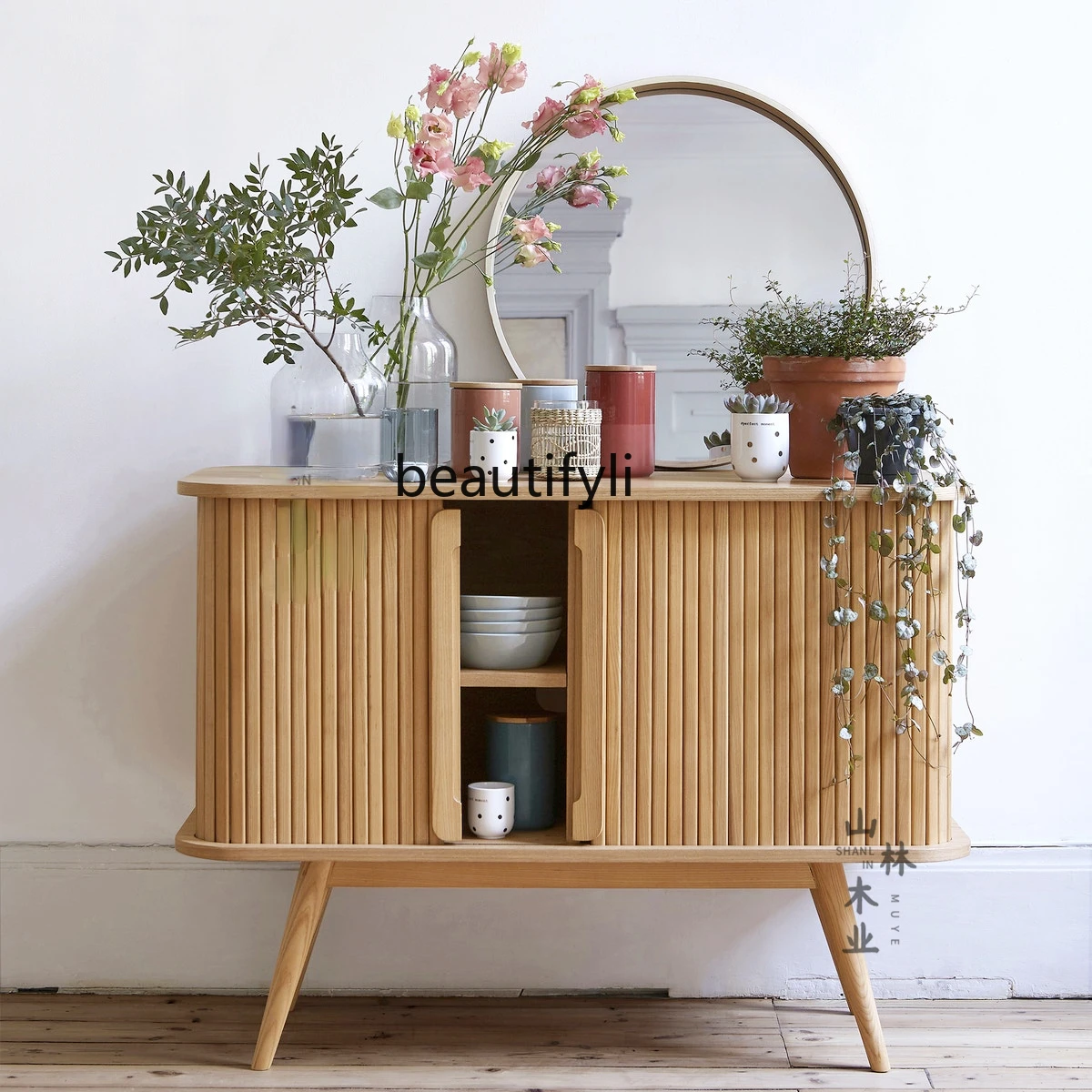 yj Nordic Solid Wood Sideboard Tea Cabinet Modern Minimalist Cabinet Kitchen Storage Cabinet Locker
yj Nordic Solid Wood Sideboard Tea Cabinet Modern Minimalist Cabinet Kitchen Storage Cabinet Locker