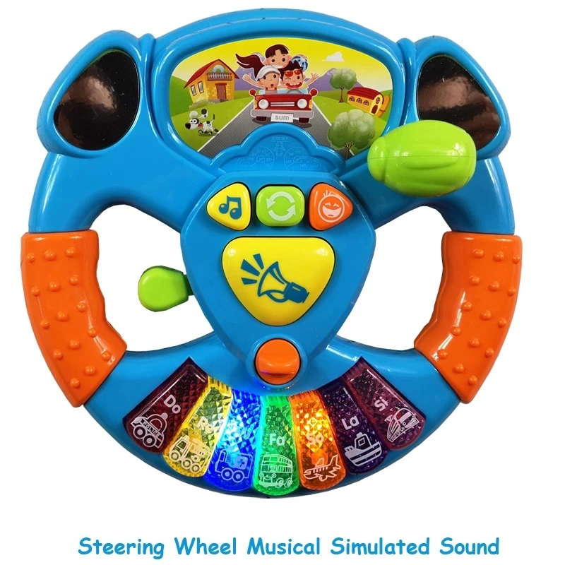 Toy Musical Instruments For Kids Baby Steering Wheel Musical Handbell Developing Educational Toys For Children Gift
Toy Musical Instruments For Kids Baby Steering Wheel Musical Handbell Developing Educational Toys For Children Gift