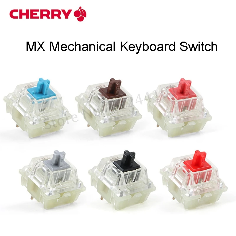 Оригинальный механический переключатель клавиатуры Cherry MX, серебристый, красный, черный, синий, коричневый, вишня, 3 контакта, SMD прозрачный RGB...
Оригинальный механический переключатель клавиатуры Cherry MX, серебристый, красный, черный, синий, коричневый, вишня, 3 контакта, SMD прозрачный RGB...