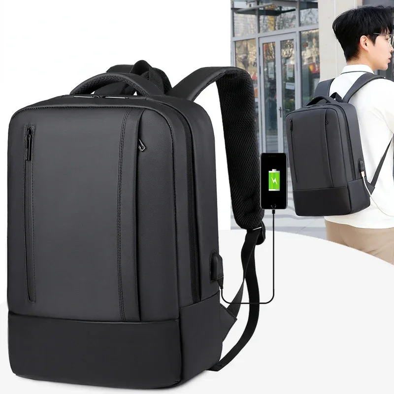 Men‘s Business Backpack With USB Charging Laptop Bag Waterproof Aircraft Travel Backpack Reflective Strip Design Schoolbag
Men‘s Business Backpack With USB Charging Laptop Bag Waterproof Aircraft Travel Backpack Reflective Strip Design Schoolbag