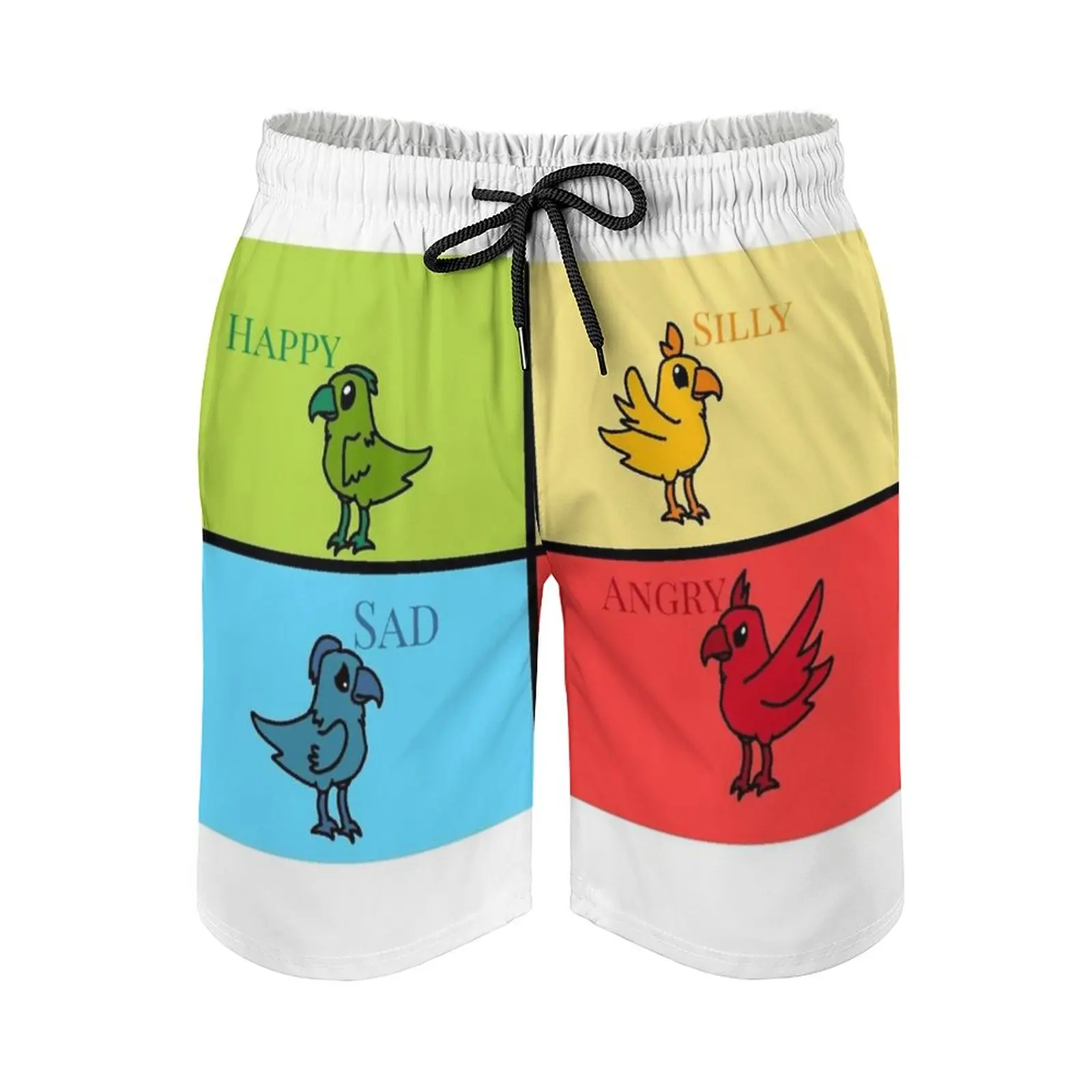 Emotions Men'S Beach Shorts 3D Printing Loose Surf Board Shorts Beachwear Birds Bird Cute Happy Silly Sad Angry Beach Shorts
Emotions Men'S Beach Shorts 3D Printing Loose Surf Board Shorts Beachwear Birds Bird Cute Happy Silly Sad Angry Beach Shorts