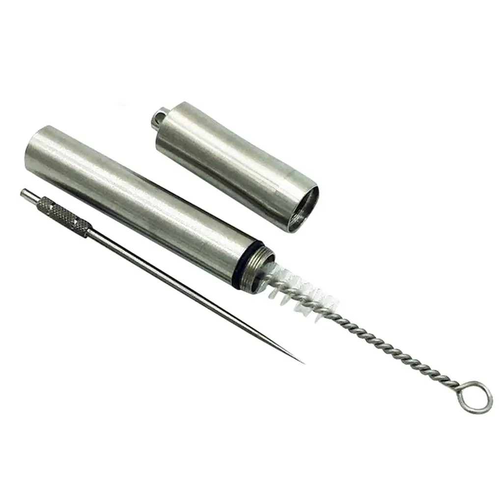 Stainless Steel Toothpick Holder Storage Container Box Outdoor Travel Alloy Portable Toothpick and Cleaning Brush
Stainless Steel Toothpick Holder Storage Container Box Outdoor Travel Alloy Portable Toothpick and Cleaning Brush