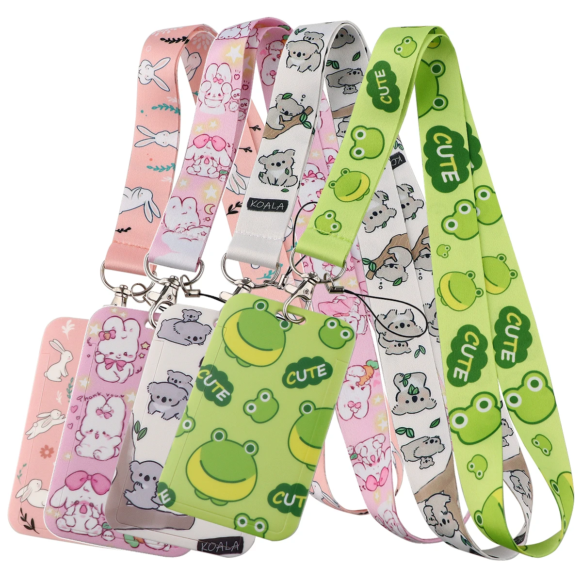 Funny Frog Lanyard Business Credit Card Holder Rabbit Pink Neck Strap Keychain Hang Rope ID Badge Holder Lariat Jewelry
Funny Frog Lanyard Business Credit Card Holder Rabbit Pink Neck Strap Keychain Hang Rope ID Badge Holder Lariat Jewelry