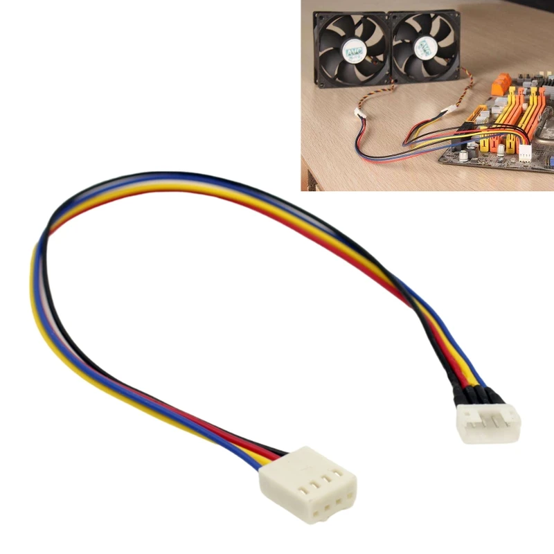 PWM GPU Fan Adapter, Mini 4 Pin to Strandard 4 pin Extension Converter Cable, Graphics Card Fan Cable E8BE
PWM GPU Fan Adapter, Mini 4 Pin to Strandard 4 pin Extension Converter Cable, Graphics Card Fan Cable E8BE
