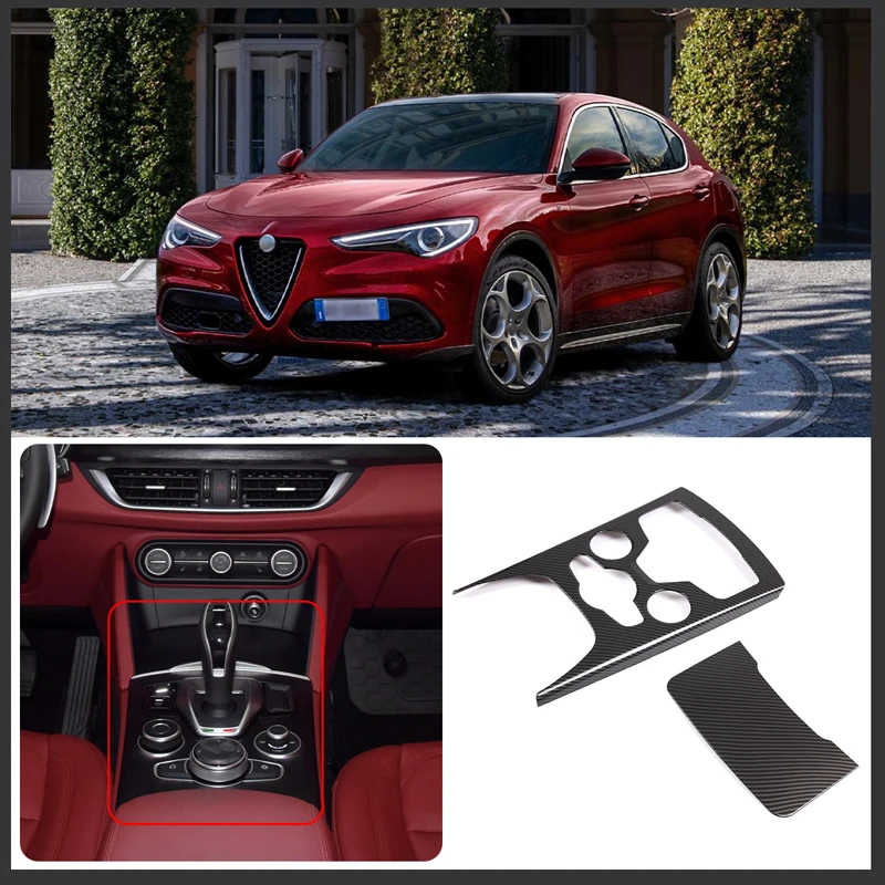 Carbon Fiber Color Car Center Console Gear Shift Panel Decoration Sticker Trim For Alfa Romeo Stelvio 2020 -2021 Auto Accessorie
Carbon Fiber Color Car Center Console Gear Shift Panel Decoration Sticker Trim For Alfa Romeo Stelvio 2020 -2021 Auto Accessorie