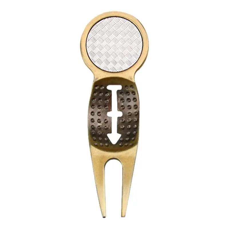 

Divot Repair Tool Ball Marker Repair Tool For Pitch And Green Golf Training Aids For Putting Green Golf Pitch Putting Green Fork