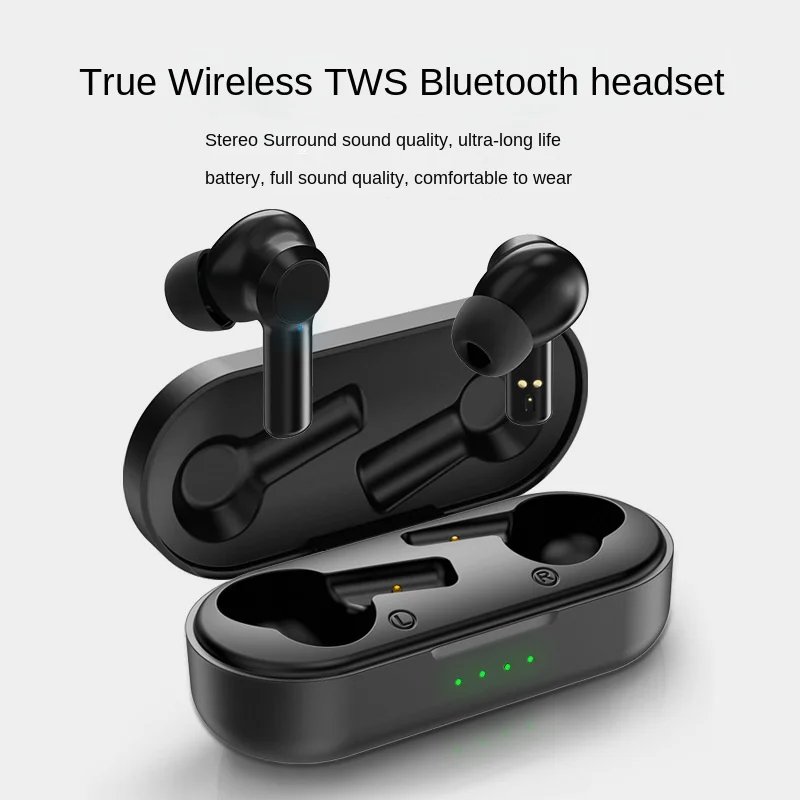 True Wireless Bluetooth Headset TWS In Ear Touch Noise Reduction High Sound Quality Long-lasting Sports Wireless Earplugs
True Wireless Bluetooth Headset TWS In Ear Touch Noise Reduction High Sound Quality Long-lasting Sports Wireless Earplugs