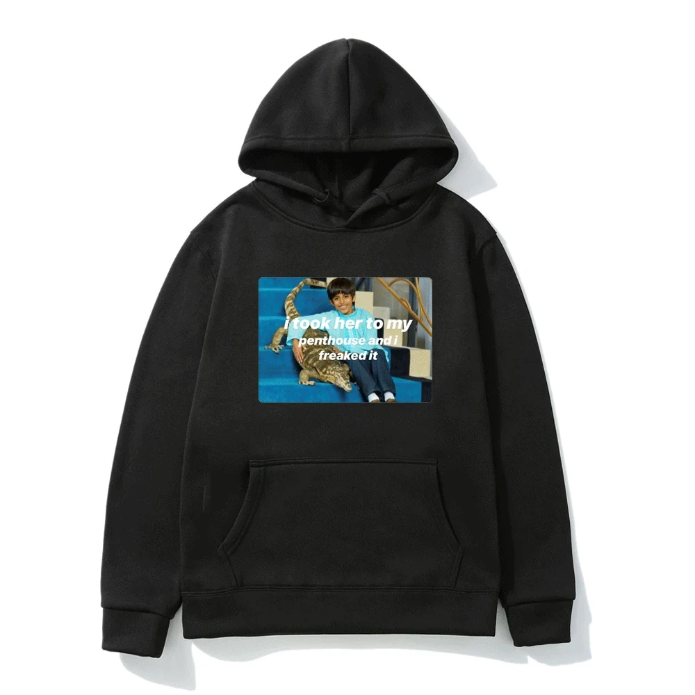 Ravi Freaked It Prin Hoodies Icarly Meme Novelty Hooded Sweatshirts College Teen Trendy Sportswear Fleece Pullover Men Women Top
Ravi Freaked It Prin Hoodies Icarly Meme Novelty Hooded Sweatshirts College Teen Trendy Sportswear Fleece Pullover Men Women Top