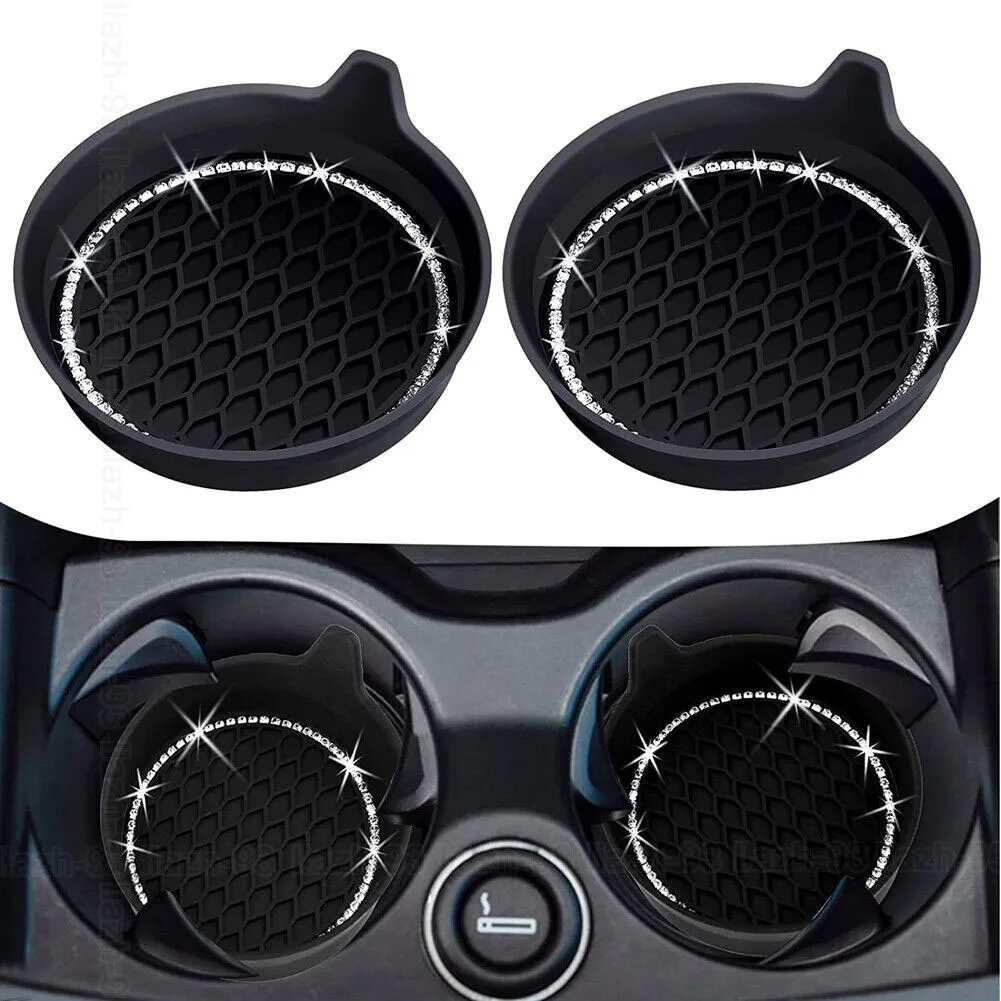 Stable Characteristics Coaster Accessories Black Car Cup Holder Coaster Round Silicone Universal With Non-Slip
Stable Characteristics Coaster Accessories Black Car Cup Holder Coaster Round Silicone Universal With Non-Slip