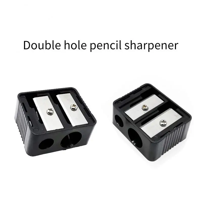 Fashion 2 Holes Precision Cosmetic Pencil Sharpener For Eyebrow Lip Liner Eyeliner Pencil School Office Supply Gift
Fashion 2 Holes Precision Cosmetic Pencil Sharpener For Eyebrow Lip Liner Eyeliner Pencil School Office Supply Gift