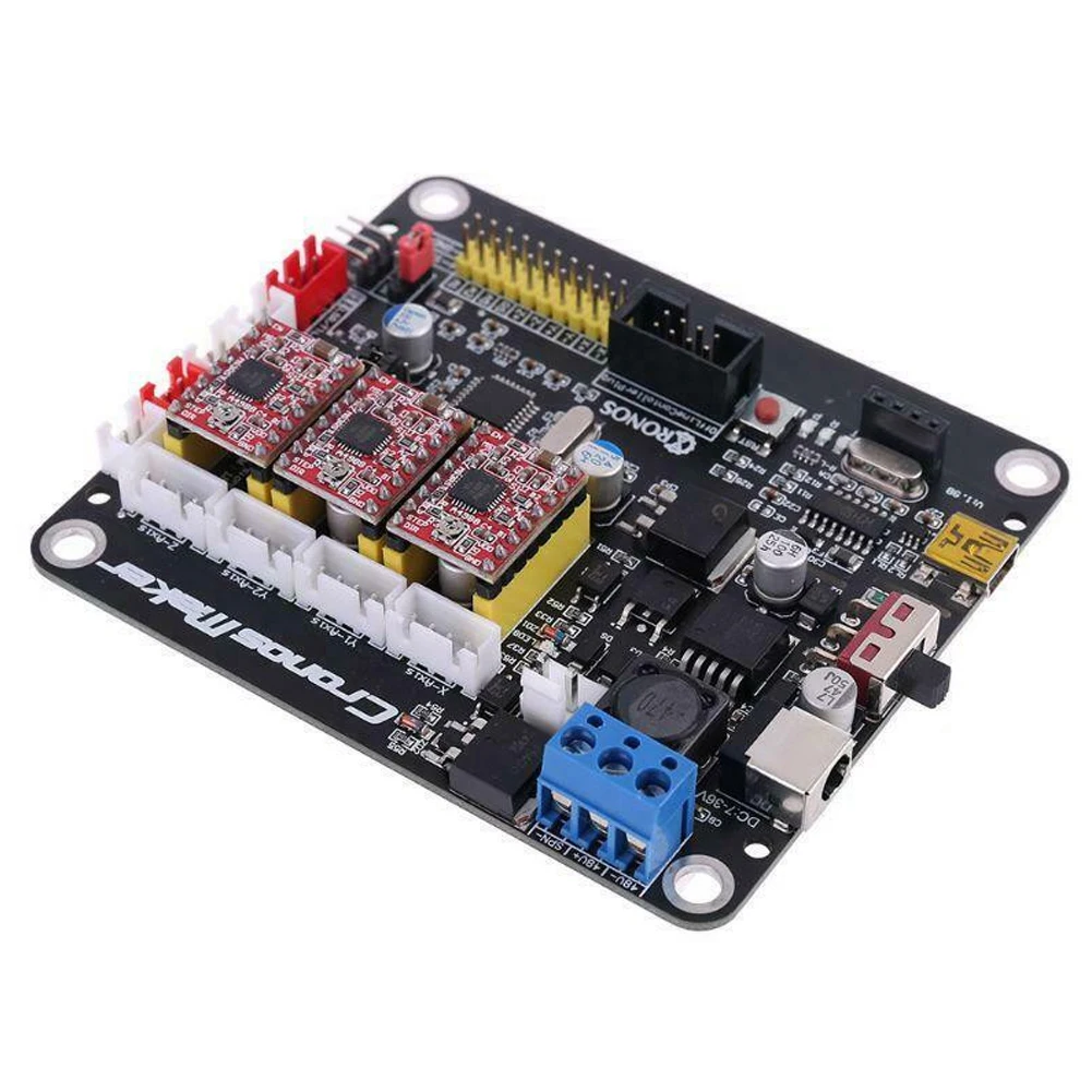 Panel Driver Controller 1set GRBL 1.1 3 Axis Motor 2 Y USB Practical Useful 100mmx86mm 3018/2418/1610 Accessories
Panel Driver Controller 1set GRBL 1.1 3 Axis Motor 2 Y USB Practical Useful 100mmx86mm 3018/2418/1610 Accessories