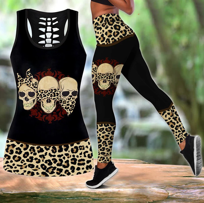 Womens 3D Skull Print Tank Top Ladies Sleeveless Summer Vest & Leggings Outfit Plus Size
Womens 3D Skull Print Tank Top Ladies Sleeveless Summer Vest & Leggings Outfit Plus Size