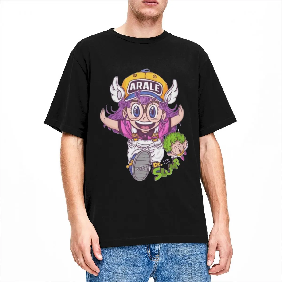 Cute Dr Slump Accessories Shirt for Men Women Japanese Manga Casual 100% Cotton T Shirt O Neck Short Sleeve Plus Size Tops
Cute Dr Slump Accessories Shirt for Men Women Japanese Manga Casual 100% Cotton T Shirt O Neck Short Sleeve Plus Size Tops