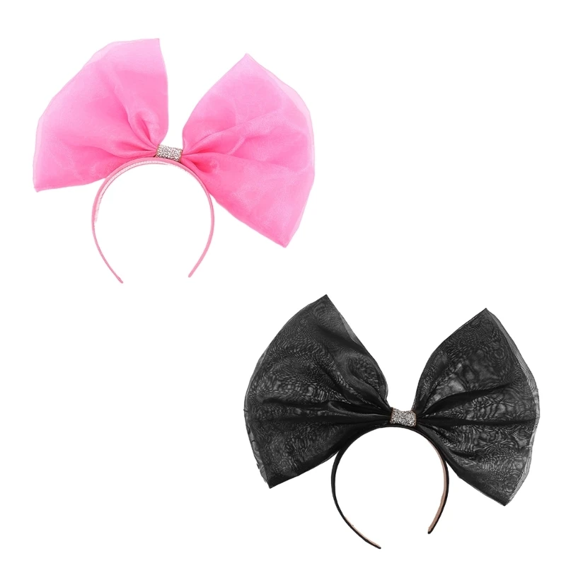 Pink Bow Tulle Headbands Lovely Princess Headwear Princess Hair Bands Accessories Spring Hair Bands Birthday Party
Pink Bow Tulle Headbands Lovely Princess Headwear Princess Hair Bands Accessories Spring Hair Bands Birthday Party