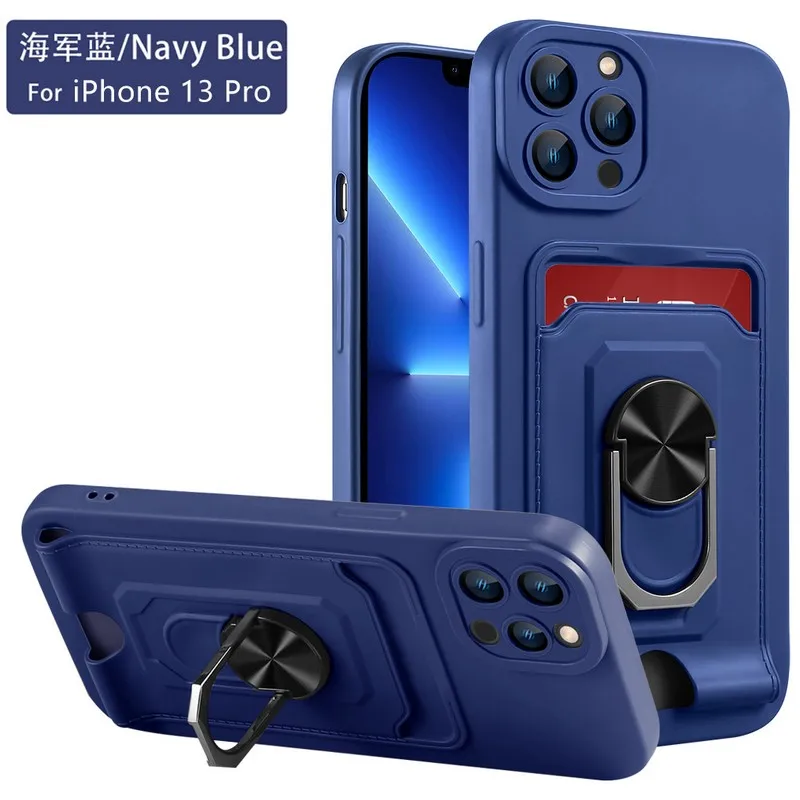 Shockproof Armor Bumper Camera Protect Case for iPhone 13 Multi-functional Card Slot Magnetic Soft Silicone Phone Back Cover
Shockproof Armor Bumper Camera Protect Case for iPhone 13 Multi-functional Card Slot Magnetic Soft Silicone Phone Back Cover