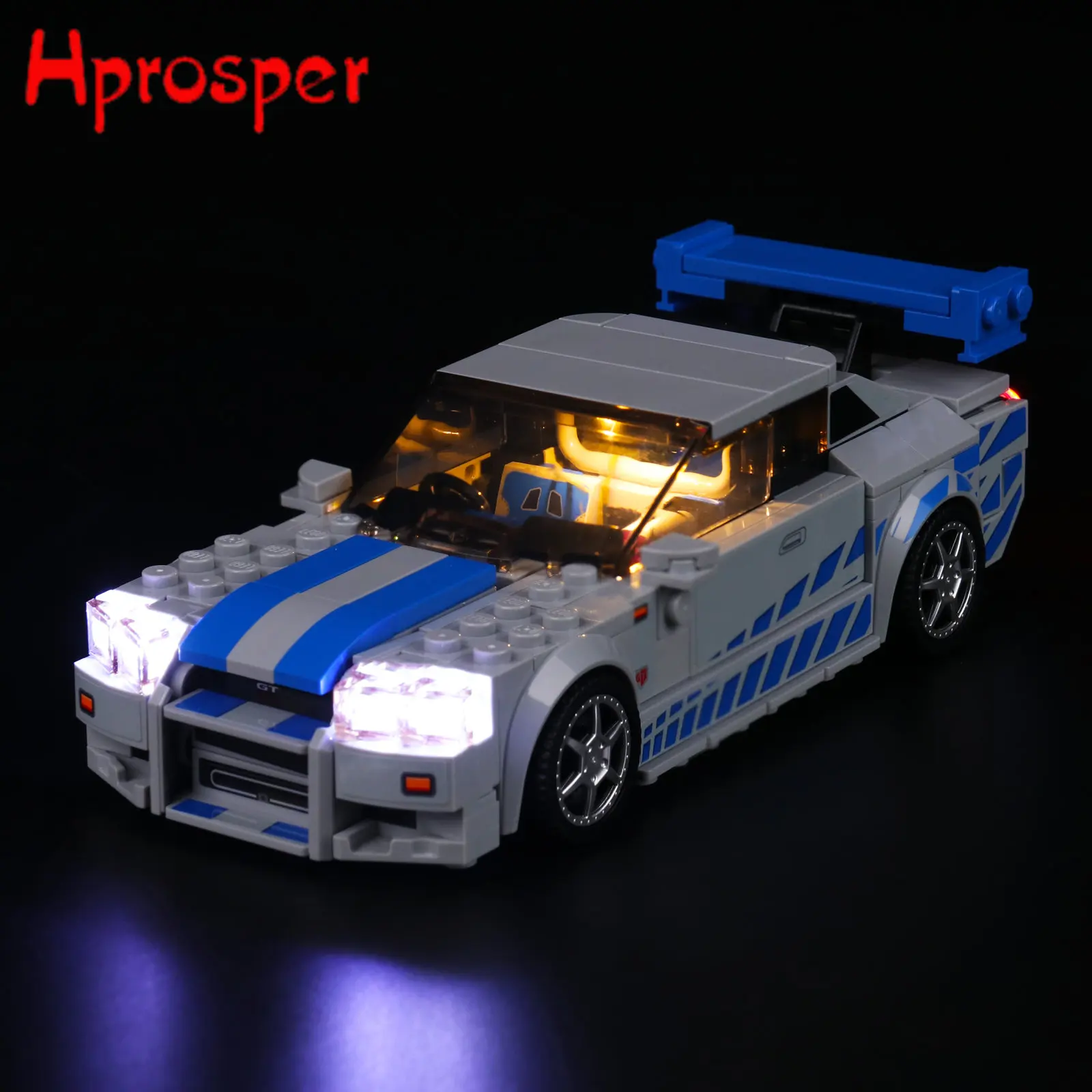 LED Light For 76917 Fast Furious Nissan Skyline GT-R Building Blocks Lighting Toys Only Lamp+Battery Box(Not Include the Model)
LED Light For 76917 Fast Furious Nissan Skyline GT-R Building Blocks Lighting Toys Only Lamp+Battery Box(Not Include the Model)