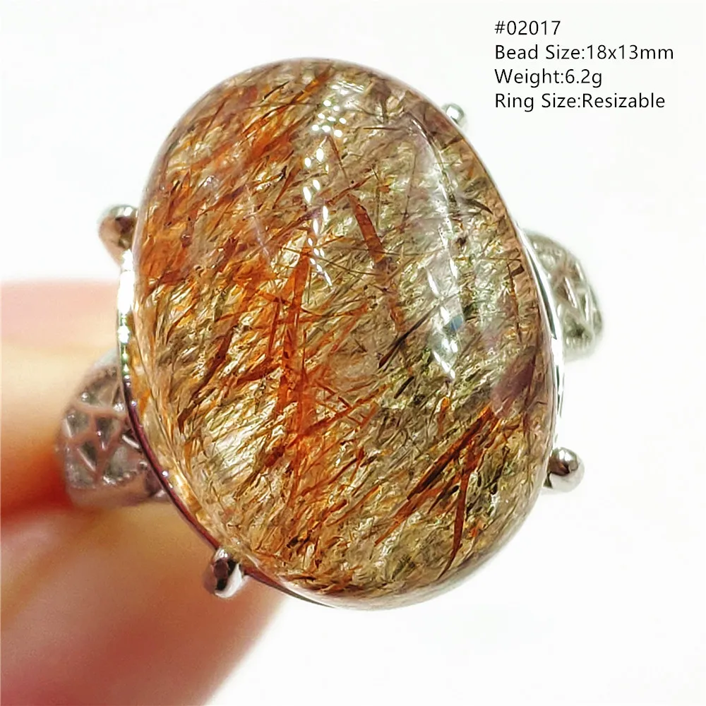 Natural Black Copper Super 7 Seven Rutilated Quartz Ring 925 Sterling Silver Bead Adjustable Size Woman Men Lucky AAAAAA
Natural Black Copper Super 7 Seven Rutilated Quartz Ring 925 Sterling Silver Bead Adjustable Size Woman Men Lucky AAAAAA