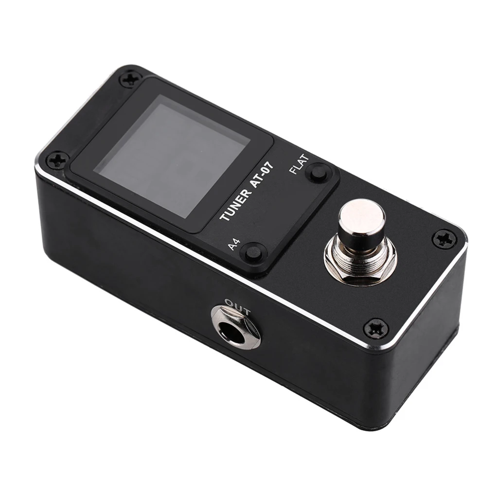 Foot Guitar Tuner Effect Pedal Metal Shell Professional High-definition Display Pedals Tuners Guitars Parts Stage Studio
Foot Guitar Tuner Effect Pedal Metal Shell Professional High-definition Display Pedals Tuners Guitars Parts Stage Studio