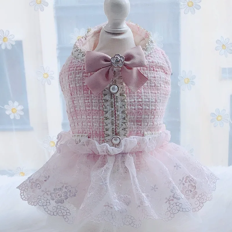 New Cat Dog Dress Skirt Tutu Chihuahua Yorkshire terrier Pomeranian Shih Tzu Maltese Poodle Schnauzer Dog Clothes Puppy Clothing
New Cat Dog Dress Skirt Tutu Chihuahua Yorkshire terrier Pomeranian Shih Tzu Maltese Poodle Schnauzer Dog Clothes Puppy Clothing