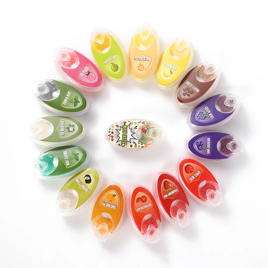 100Pcs Mixed Fruit Flavor Popping Capsule Ball Ice Mint Burst Beads Explosion Pops Cigarette Filter Smoking Holder Accessories
100Pcs Mixed Fruit Flavor Popping Capsule Ball Ice Mint Burst Beads Explosion Pops Cigarette Filter Smoking Holder Accessories
