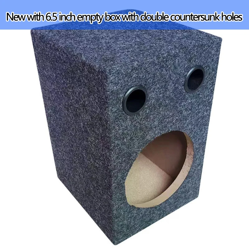 Car Audio 6/6.5 Inch Empty Box Modified Car Subwoofer Speaker MDF Felt Shell New Junction Box With Double Sink Holes
Car Audio 6/6.5 Inch Empty Box Modified Car Subwoofer Speaker MDF Felt Shell New Junction Box With Double Sink Holes