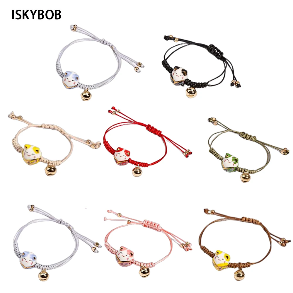 Ceramic Fortune Cat Pendant Bracelets Bts Hand Woven Red Rope Bracelet For Women Lovely And Sweet Jewelry Best Friend Gifts
Ceramic Fortune Cat Pendant Bracelets Bts Hand Woven Red Rope Bracelet For Women Lovely And Sweet Jewelry Best Friend Gifts