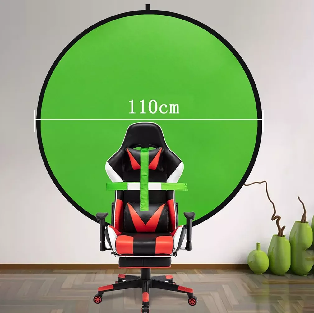 110cm Green Screen Photo Background Photography Backdrops Portable Solid Green Color Backdrop Cloth For Photography Studio
110cm Green Screen Photo Background Photography Backdrops Portable Solid Green Color Backdrop Cloth For Photography Studio