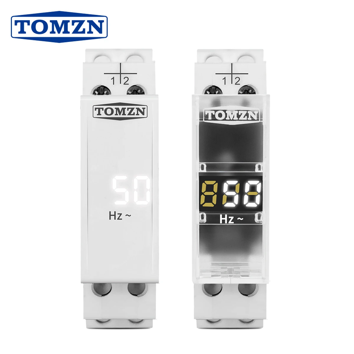 Din Rail Single Phase frequency Meter Ac 0-99Hz Mini Modular Gauge Indicator LED Digital Display 110V 230V TOMZN
Din Rail Single Phase frequency Meter Ac 0-99Hz Mini Modular Gauge Indicator LED Digital Display 110V 230V TOMZN