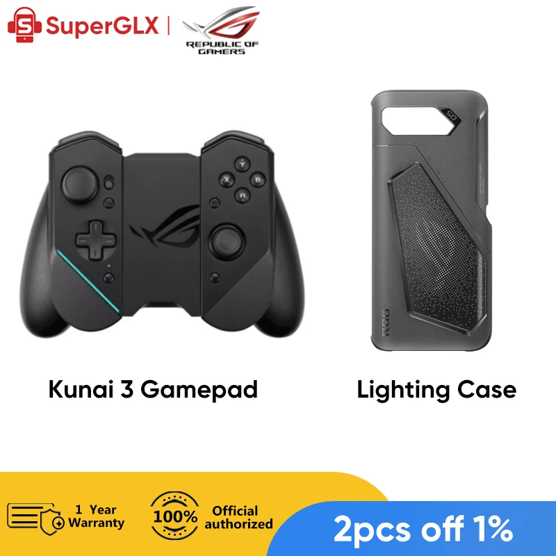 ASUS ROG AeroActive Cooler 5 Lighting Case Kunai 3 Gamepad Game Controller Support 200+ Games On Google Play Store For ROG 5 5s
ASUS ROG AeroActive Cooler 5 Lighting Case Kunai 3 Gamepad Game Controller Support 200+ Games On Google Play Store For ROG 5 5s