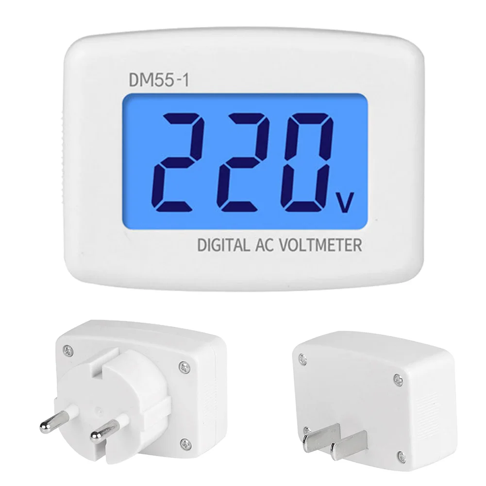 LCD AC 80-300V Digital Voltmeter Socket Wall Mounted Voltage Tester Meter Header Electrical Instrument for Home
LCD AC 80-300V Digital Voltmeter Socket Wall Mounted Voltage Tester Meter Header Electrical Instrument for Home