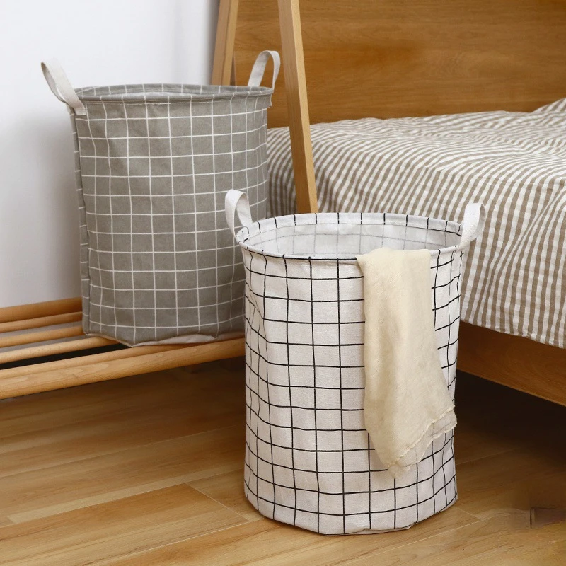 Cotton Linen Dirty Laundry Basket Foldable Round Waterproof Organizer Bucket Clothing Children Toy Large Capacity Storage Home
Cotton Linen Dirty Laundry Basket Foldable Round Waterproof Organizer Bucket Clothing Children Toy Large Capacity Storage Home