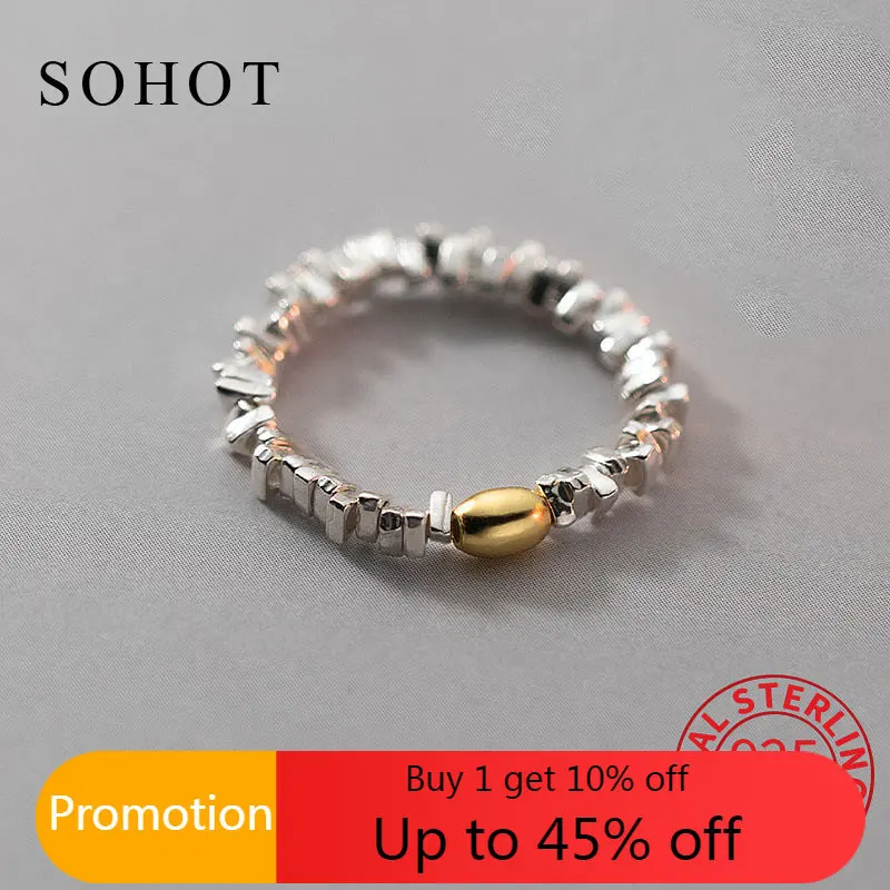 INS Real 925 Sterling Silver Bead Geometric Adjustable Ring For Women Classic Fine Jewelry Minimalist Accessories
INS Real 925 Sterling Silver Bead Geometric Adjustable Ring For Women Classic Fine Jewelry Minimalist Accessories