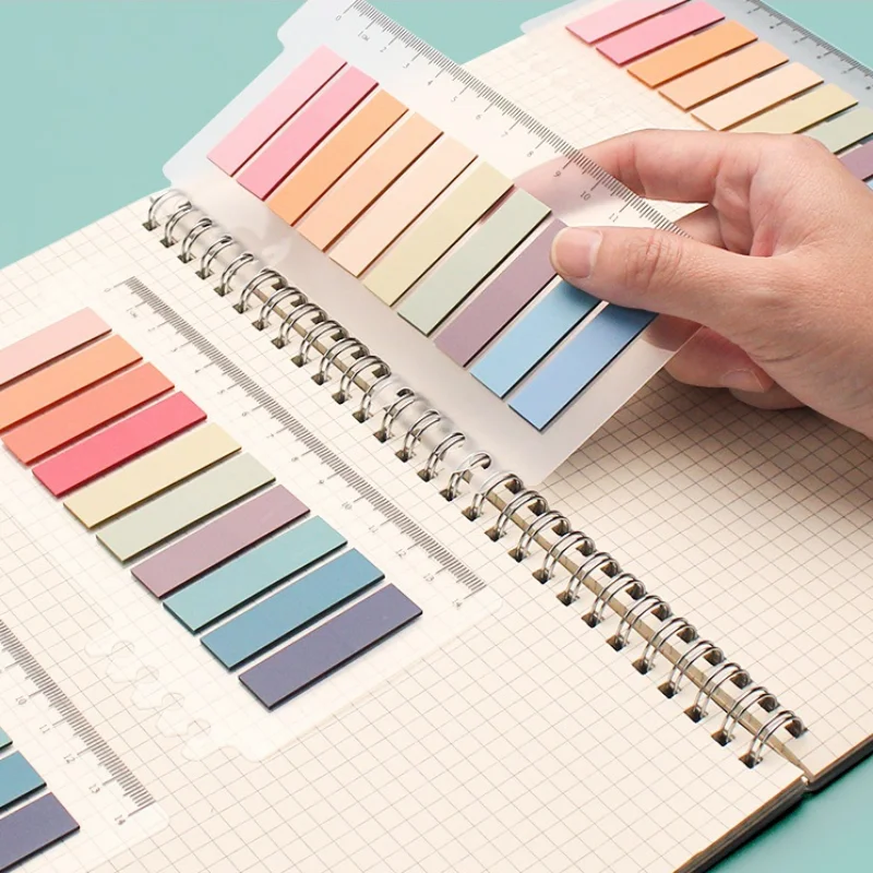 200pcs/sheet Loose Leaf Index PET Waterproof Planner Sticker Morandi Sticky Note Index Binder Bookmark School Office Stationery
200pcs/sheet Loose Leaf Index PET Waterproof Planner Sticker Morandi Sticky Note Index Binder Bookmark School Office Stationery