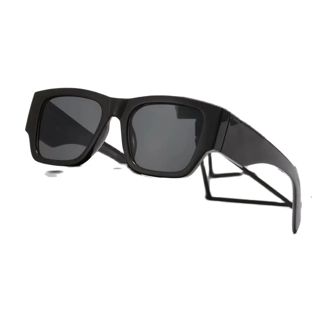 

DIKELANG оверсайз рамка роскошные солнцезащитные очки модный бренд квадратная рамка дизайнерские солнцезащитные очки высокое качество отдых пляж тренд ювелирные изделия