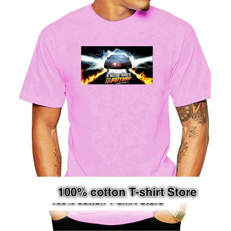 

Мужская футболка с принтом рыцаря Райдера в будущее, Мужская Уличная одежда 2021, футболки для тренажерного зала, короля, 100% хлопковая футболк...