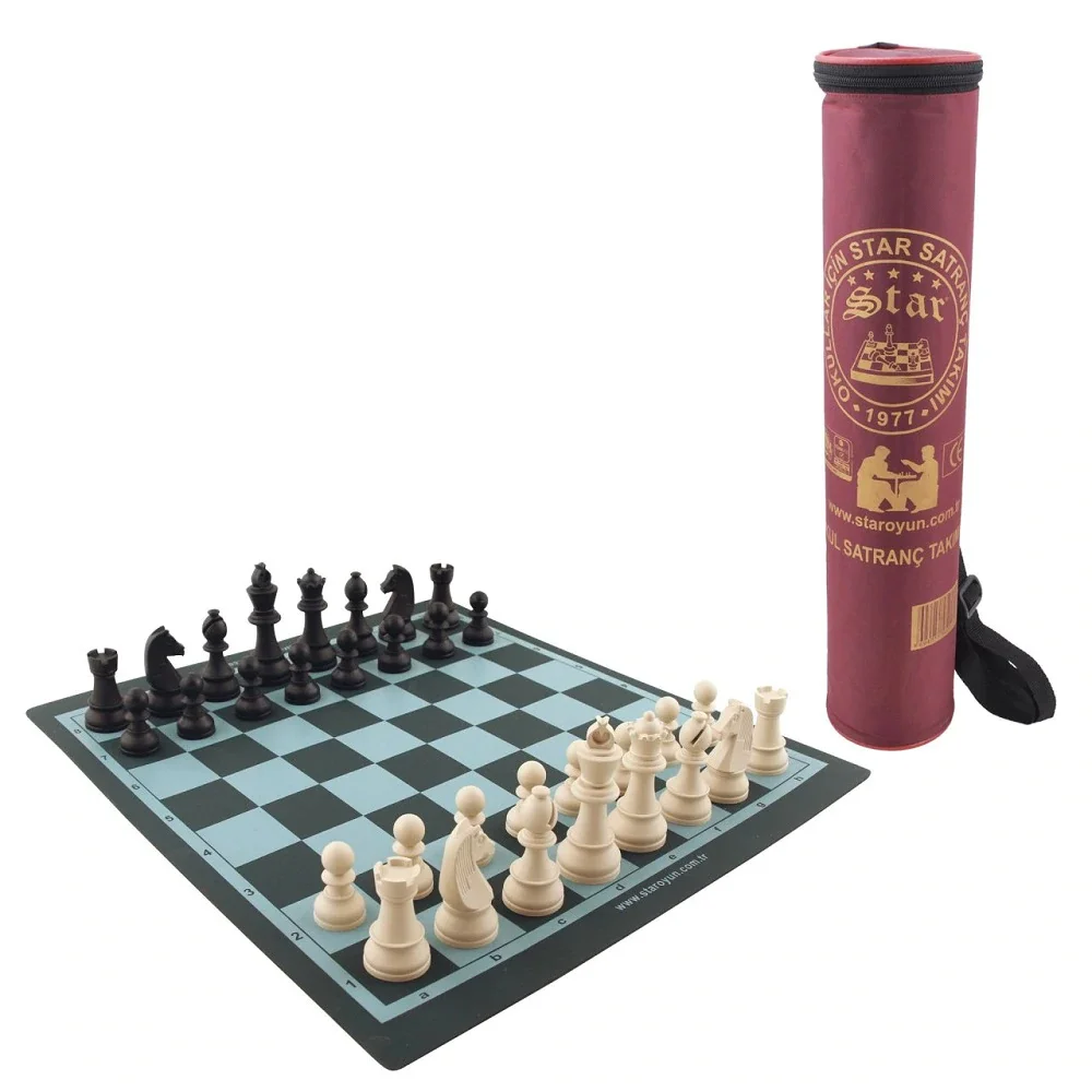 Outdoor Chess Set Pieces Travel Tournament Gift Family Game Vinyl board Entertainment Kids Beginner Large Small Toy
Outdoor Chess Set Pieces Travel Tournament Gift Family Game Vinyl board Entertainment Kids Beginner Large Small Toy