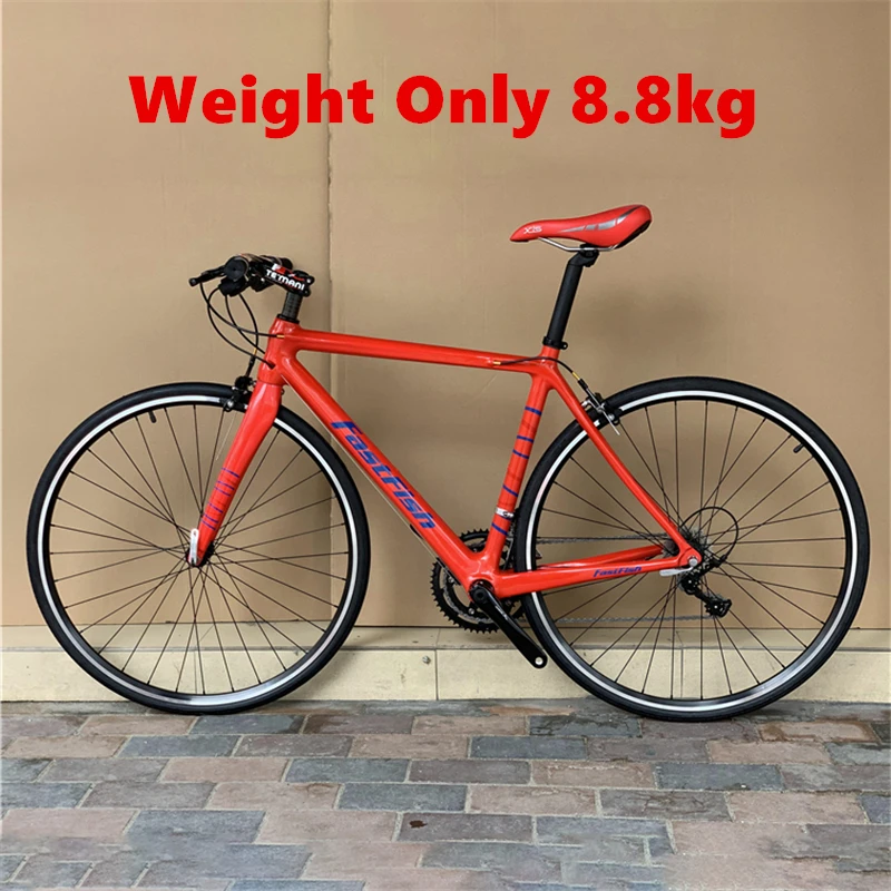 Carbon Fiber Road Bicycle Flat Handlebar Leisure Comfortable Bike Travel City Commute 18 Speeds V-brake Multi Cycling Weight 9kg
Carbon Fiber Road Bicycle Flat Handlebar Leisure Comfortable Bike Travel City Commute 18 Speeds V-brake Multi Cycling Weight 9kg