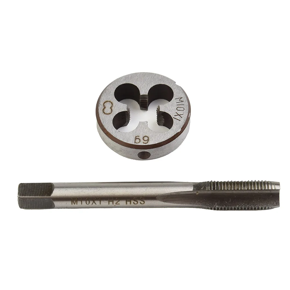 Right Hand Tap And Die Set HSS M10 X 1mm Tap & M10 X 1.0mm Die Metric Thread Right Hand Metalwork Tool Professional Hand Tools
Right Hand Tap And Die Set HSS M10 X 1mm Tap & M10 X 1.0mm Die Metric Thread Right Hand Metalwork Tool Professional Hand Tools