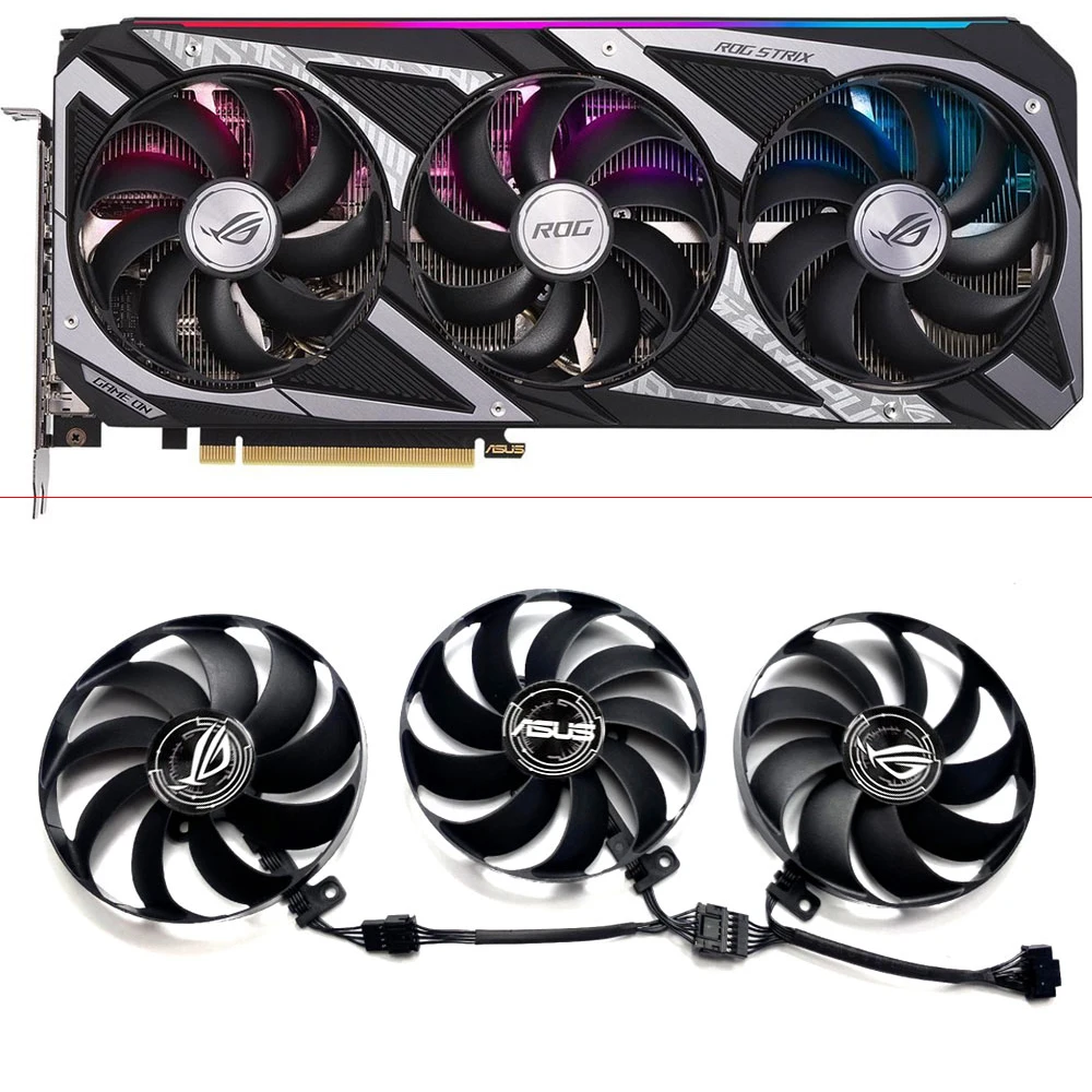 DIY Cooling Fan 90MM CF9010U12D 7PIN ROG-STRIX-RTX3060-12G-GAMING GPU Fan For ASUS ROG-STRIX-RTX3060 3050 GAMING Video Card Fans
DIY Cooling Fan 90MM CF9010U12D 7PIN ROG-STRIX-RTX3060-12G-GAMING GPU Fan For ASUS ROG-STRIX-RTX3060 3050 GAMING Video Card Fans