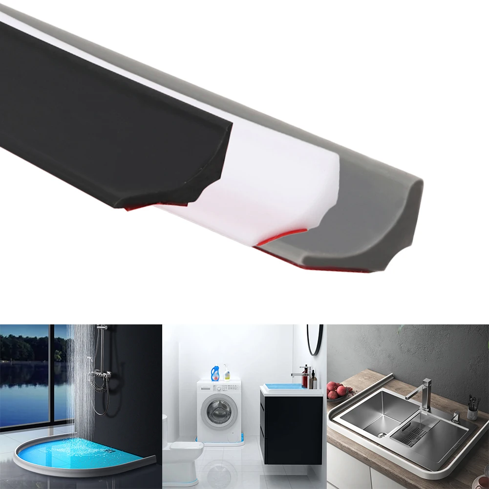 100/200/300/400cm Silicone Bathroom Water Stopper Self-Adhesive Shower Dam Retention Water Barrier Strip Basin Water Stopper
100/200/300/400cm Silicone Bathroom Water Stopper Self-Adhesive Shower Dam Retention Water Barrier Strip Basin Water Stopper